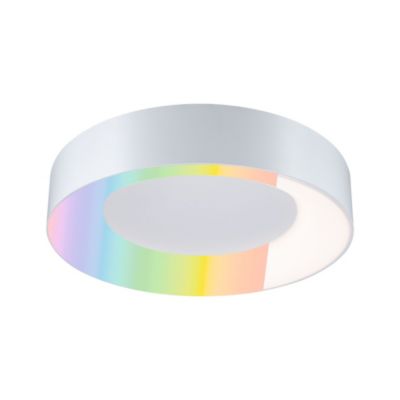 Plafonnier LED Smart Home Zigbee 3.0 Casca IP44 RGBW+ 1750lm 230V 20W gradable Blanc dépoli