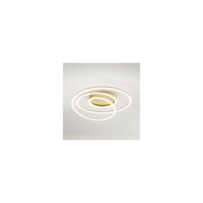 Plafonnier Led Spira En Métal Doré Brossé 68W Perenz