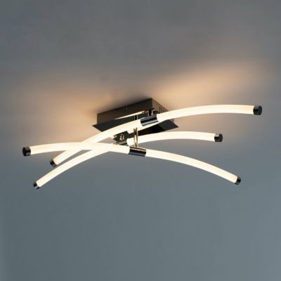 Plafonnier LED triple branche angle ajustable - Adrianna