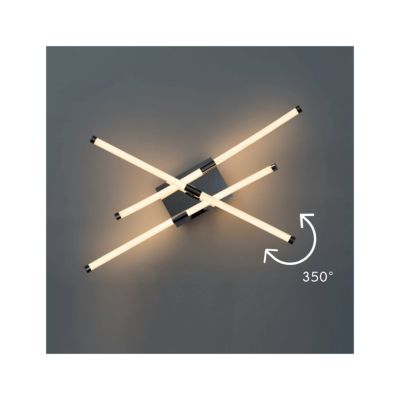 Plafonnier LED triple branche angle ajustable - Adrianna