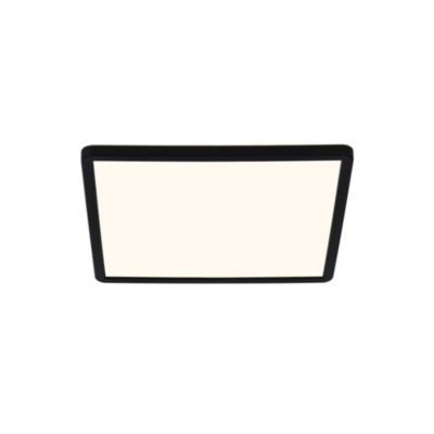 Plafonnier luminaire OJA 29 Square IP54 3000/4000K 3-Step Matière plastique Noir H. 2,3 IP54 Nordlux-Intérieur
