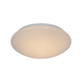 Plafonnier MONTONE 30, 2700K, Salle de bain, Métal couleur Blanc, LED Module, H.9.5, IP44 / NORDLUX Intérieur