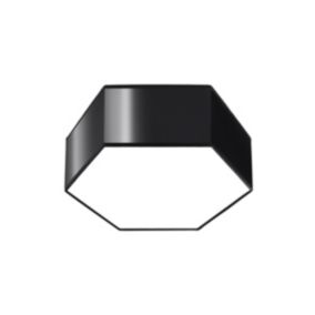 Plafonnier Noor 11 noir - max 15W LED