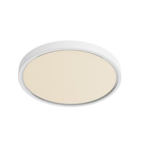 Plafonnier NOXY  Matière plastique Blanc, H.5 - IP44 - LED Module  Nordlux Intérieur