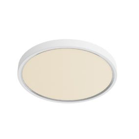 Plafonnier NOXY, Matière plastique, Couleur Blanc, LED Module, H.5, IP44 / NORDLUX Intérieur