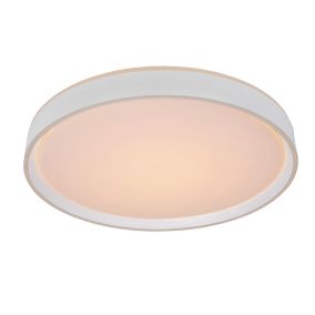 Plafonnier NURIA en acrylique avec LED intégré - Blanc - Lucide