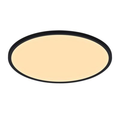 Plafonnier OJA 29 IP54 2700K Dim Matière plastique Feuille de bois, H.2 ...