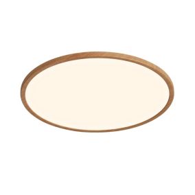 Plafonnier OJA 29  IP54 2700K  Dim Matière plastique Feuille de bois, H.2.3 - IP54 - LED Module  Nordlux Intérieur