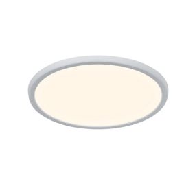 Plafonnier OJA 29, Salle de bain, Matière plastique, Couleur Blanc, LED Module, H.2.3, IP54 / NORDLUX Intérieur