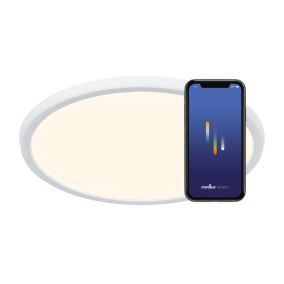 Plafonnier OJA 29 SMART, Matière plastique, Couleur Blanc, LED Module, H.2.3, IP20 / NORDLUX Intérieur