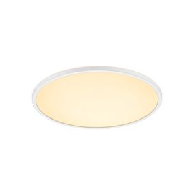 Plafonnier OJA 42, Matière plastique, Couleur Blanc, LED Module, H.2.3, IP20 / NORDLUX Intérieur