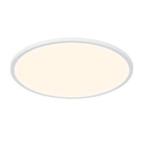 Plafonnier OJA 42, Matière plastique, Couleur Blanc, LED Module, H.2.3, IP20 / NORDLUX Intérieur