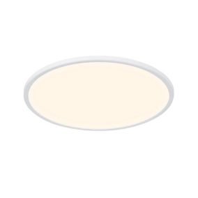 Plafonnier OJA 42, Salle de bain, plastique couleur Blanc, LED Module, H.2.3, IP54 / NORDLUX Intérieur