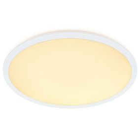 Plafonnier OJA 60, Matière plastique, Couleur Blanc, LED Module, H.3.2, IP20 / NORDLUX Intérieur