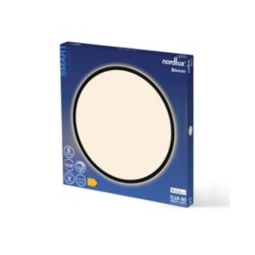 Plafonnier OJA 60 SMART, Matière plastique, Couleur Noir, LED Module, H.3.2, IP20 / NORDLUX Intérieur