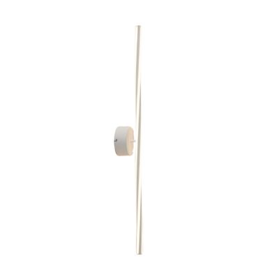 Plafonnier ou longue applique épurée blanche 100 cm intensité variable - Telvo
