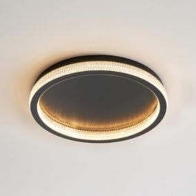 Plafonnier rond LED dimmable 50 cm de diamètre - Sandy