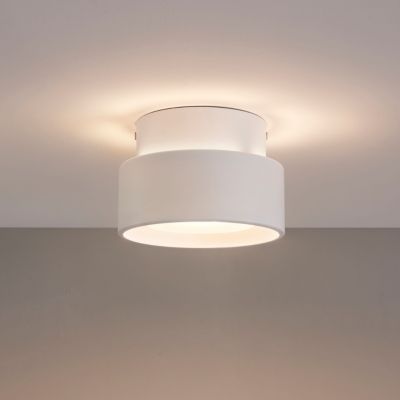 Plafonnier spot blanc IP20 15 cm LED dimmable - Prins