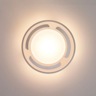 Plafonnier spot blanc IP20 15 cm LED dimmable - Prins