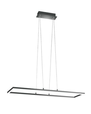 Plafonnier Suspendu Bard Led 52W Anthracite 3394-43-282 Fabas Luce
