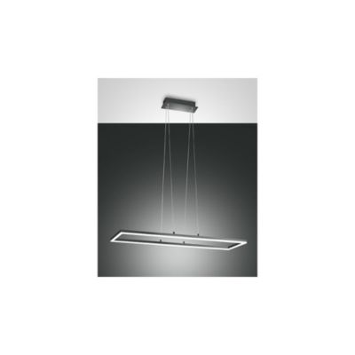 Plafonnier Suspendu Bard Led 52W Anthracite 3394-43-282 Fabas Luce