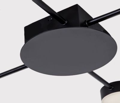 PLAFONNIER TOOLIGHT APP519-4C BLACK 110X66,5X10CM
