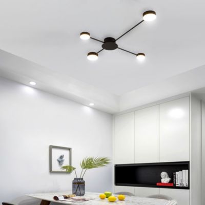 PLAFONNIER TOOLIGHT APP519-4C BLACK 110X66,5X10CM