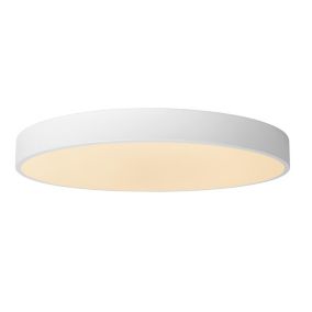 Plafonnier UNAR en acrylique avec LED intégré - Blanc - Lucide