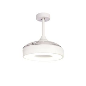 Plafonnier Ventilateur Coin Fan led 45W