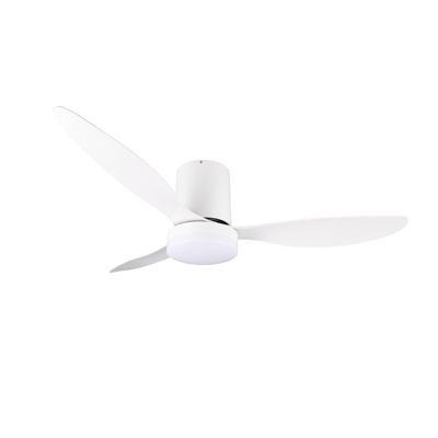 Plafonnier ventilateur dimmable CCT blanc - Trio - Göteborg