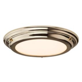Plafonnier Welland 1 lumière - Laiton poli