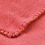 Plaid cocooning rouge L.170 x l.120 cm
