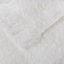 Plaid effet laine 130 x 150 cm blanc