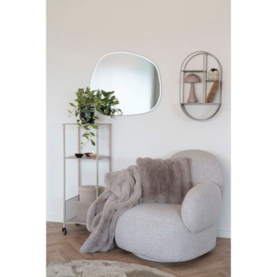 Plaid en fourrure synthétique beige 130x180 cm - Confort et Élégance