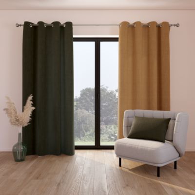Plaid Firoza coton taupe L.160 x l.120 cm