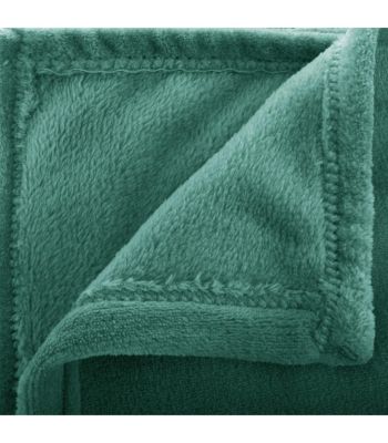 Plaid Flanelle Vert 125 x 150 cm