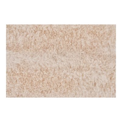 Plaid Galena en Fourrure Synthétique Blanc 130x180 cm - Douceur et Élégance