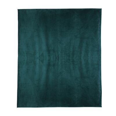 Plaid lulu GoodHome vert foncé L.180x l.150 cm