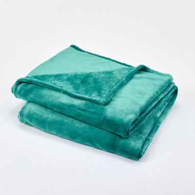 Plaid Lulu vert l.150 x L.180cm GoodHome