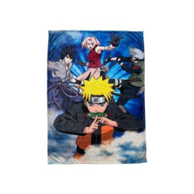 Plaid - NARUTO SHIPPUDEN - Team 7 - 130 x 180 cm