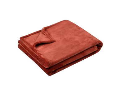 Plaid uni Doudou design et moderne
