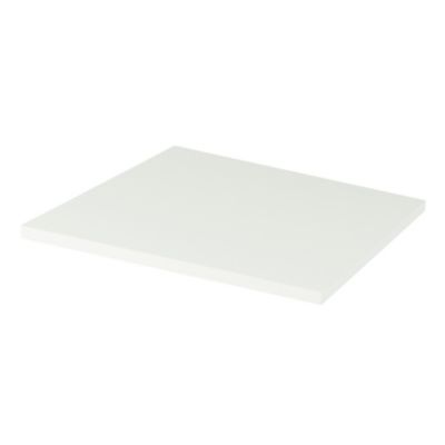 Plan de toilette blanc mat L.60 x l.45 x ép.2,8 cm, GoodHome Perma