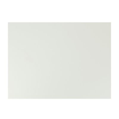 Plan de toilette blanc mat L.60 x l.45 x ép.2,8 cm, GoodHome Perma