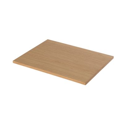 Plan de toilette GoodHome Avela placage chêne 60 cm