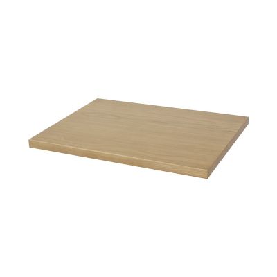 Plan de toilette placage chêne L.60,4 x l.45,2 x ép.2,8 cm, GoodHome Perma