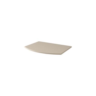 Plan de toilette pour vasque à poser beige cachemire l.70 cm Baden Vague