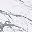 Plan de travail compact aspect marbre blanc GoodHome Nepeta L. 300 x P. 62 x ép. 1,2 cm