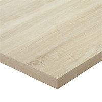 Plan de travail ilôt stratifié aspect bois décor chêne Bastide 100 x 124 cm ép.38 mm (vendu à la pièce)