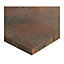 Plan de travail ilôt stratifié aspect bois Karusti 100 x 124 cm ép.38 mm (vendu à la pièce)