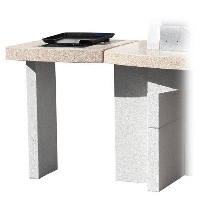 Plancha Céramique Pour Barbecue Blooma 23x40 Cm - NEUVE
